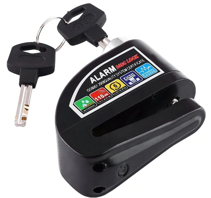 Candado de Moto o bicicleta con Alarma